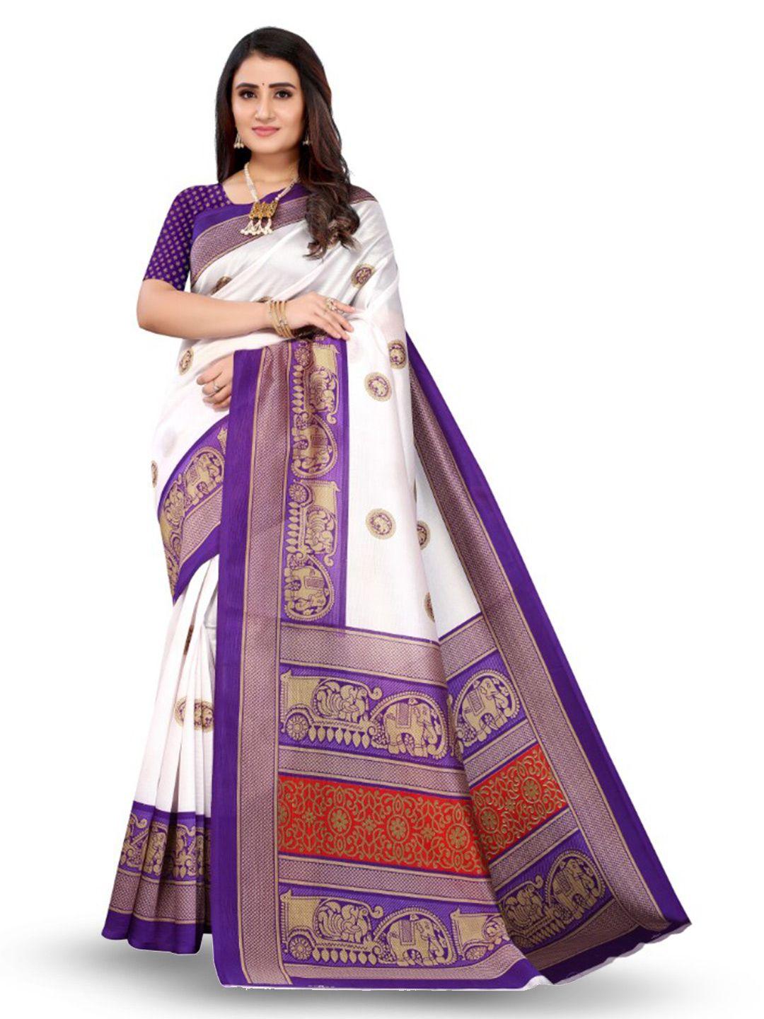 kalini ethnic motifs printed saree