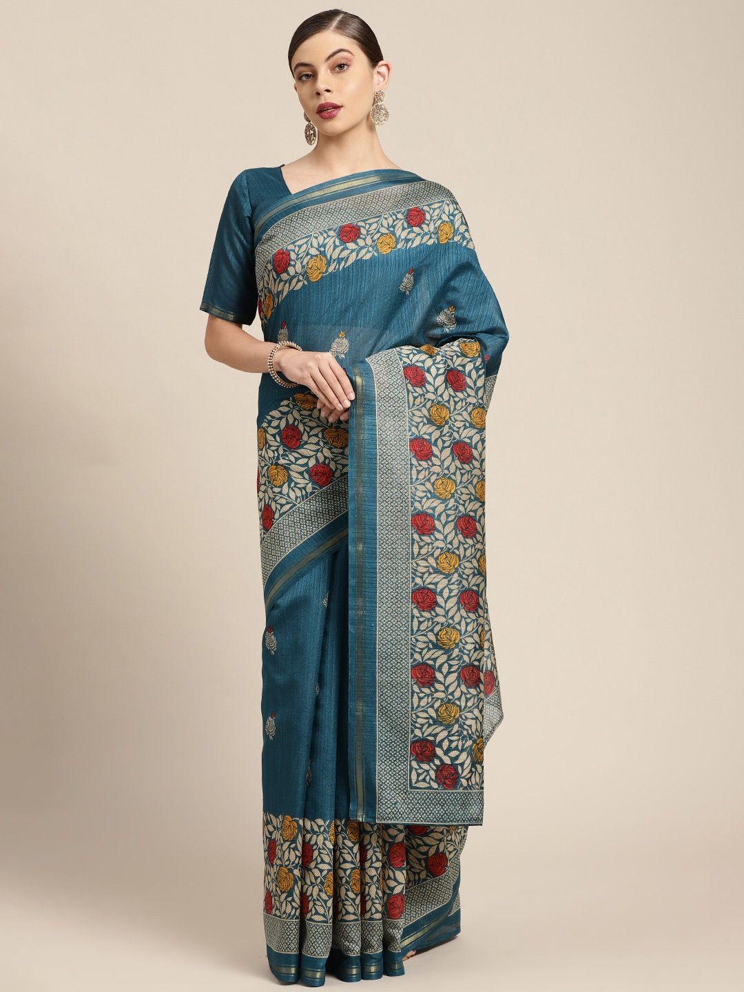 kalini ethnic motifs printed saree