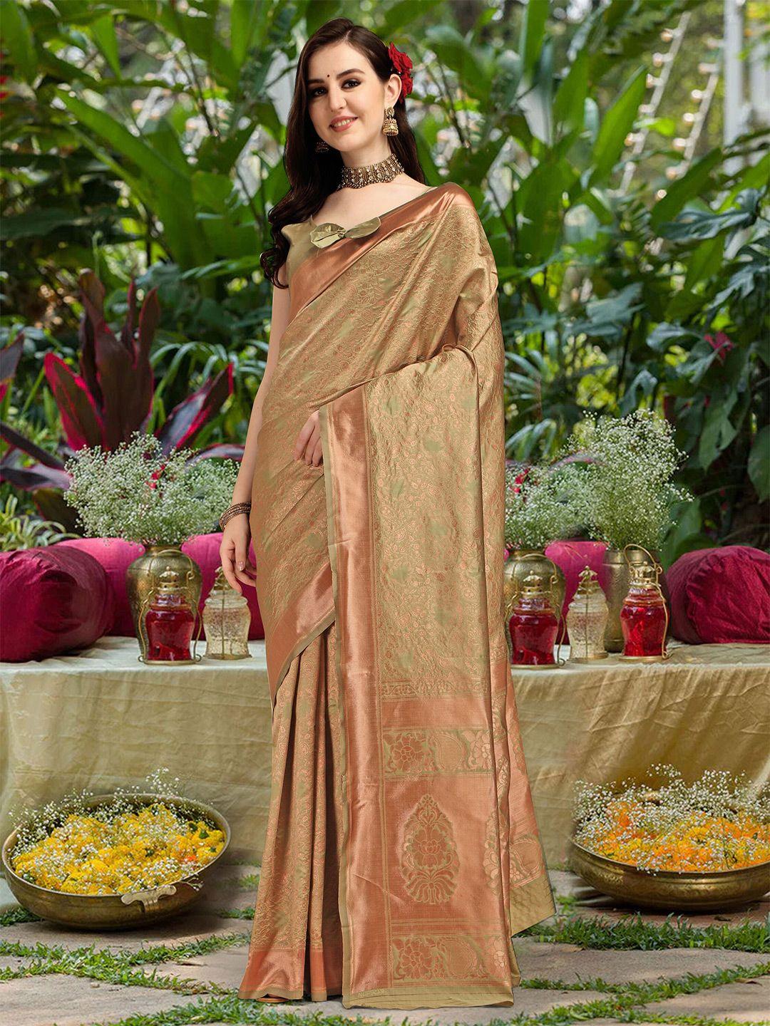 kalini ethnic motifs woven design zari banarasi saree
