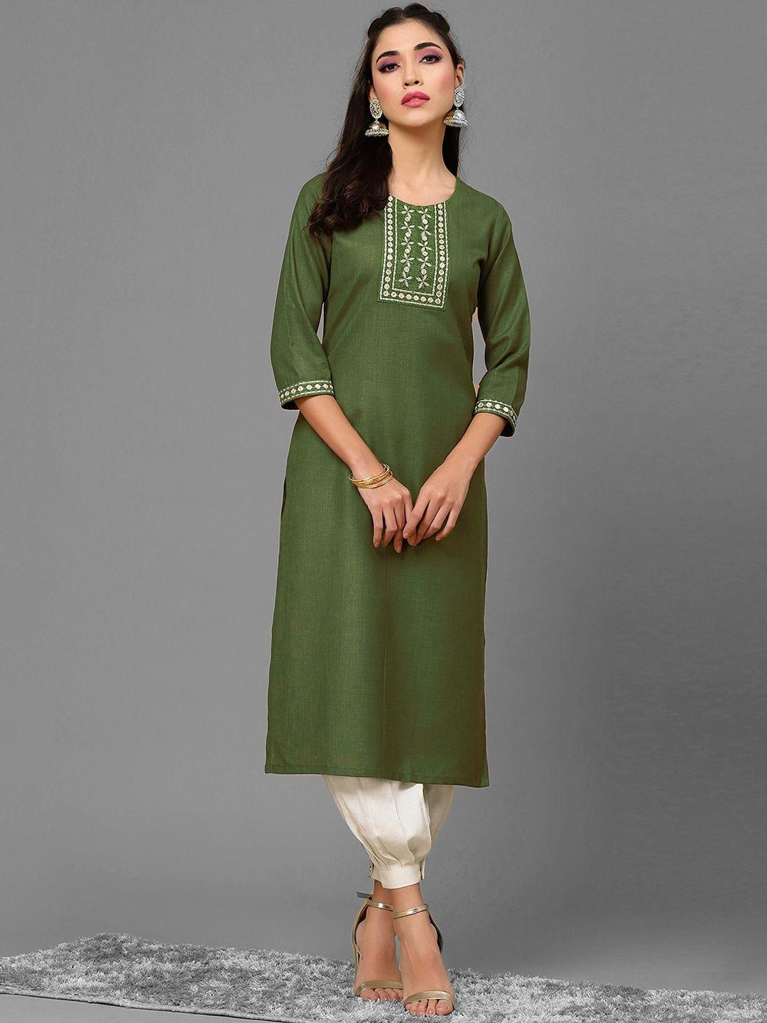 kalini ethnic motifs yoke design kurta