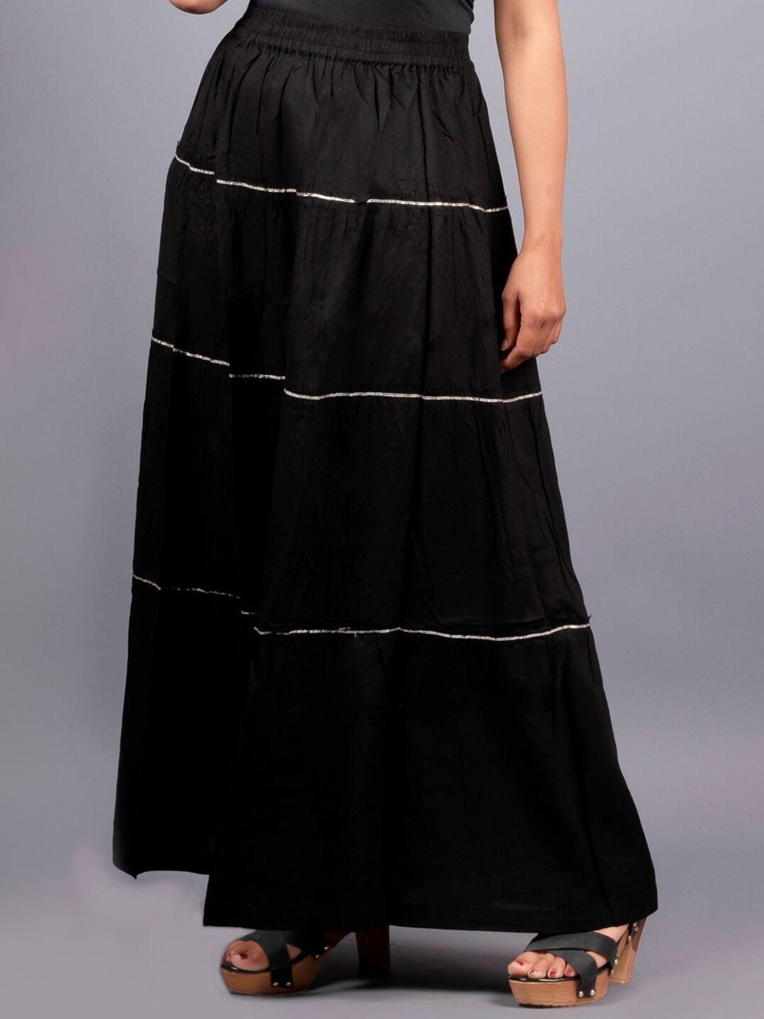 kalini flared maxi skirt