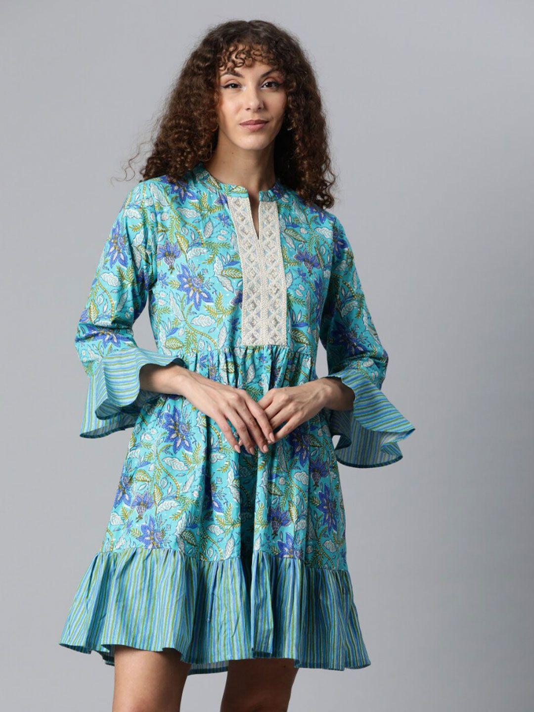 kalini floral a-line dress