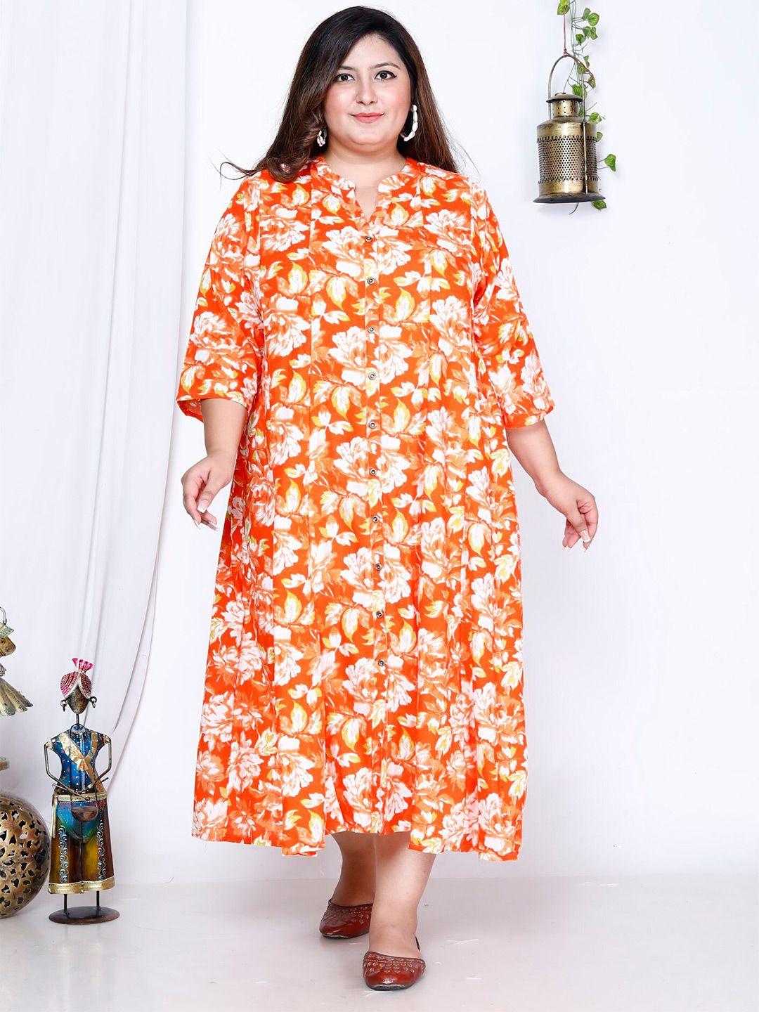 kalini floral print maxi dress