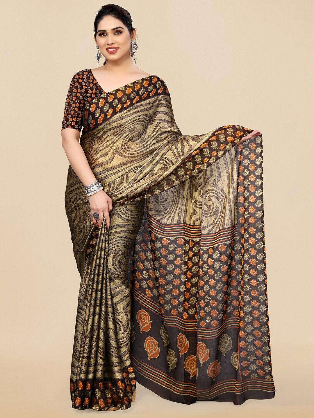 kalini floral printed saree