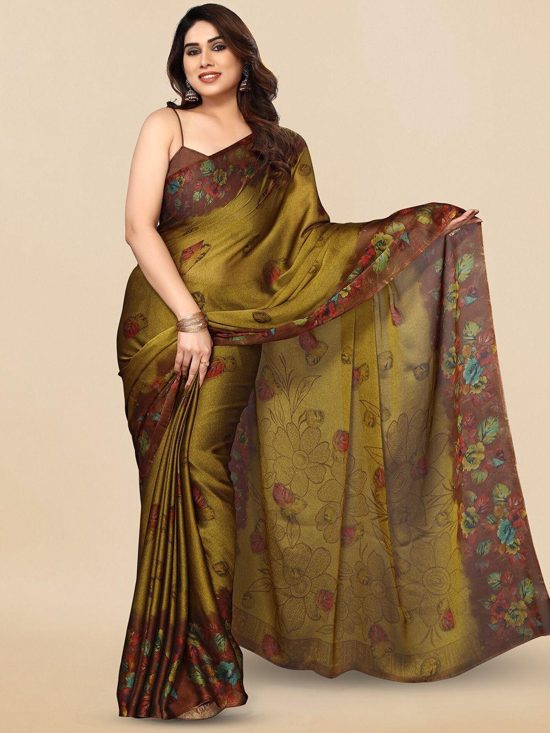 kalini floral printed saree