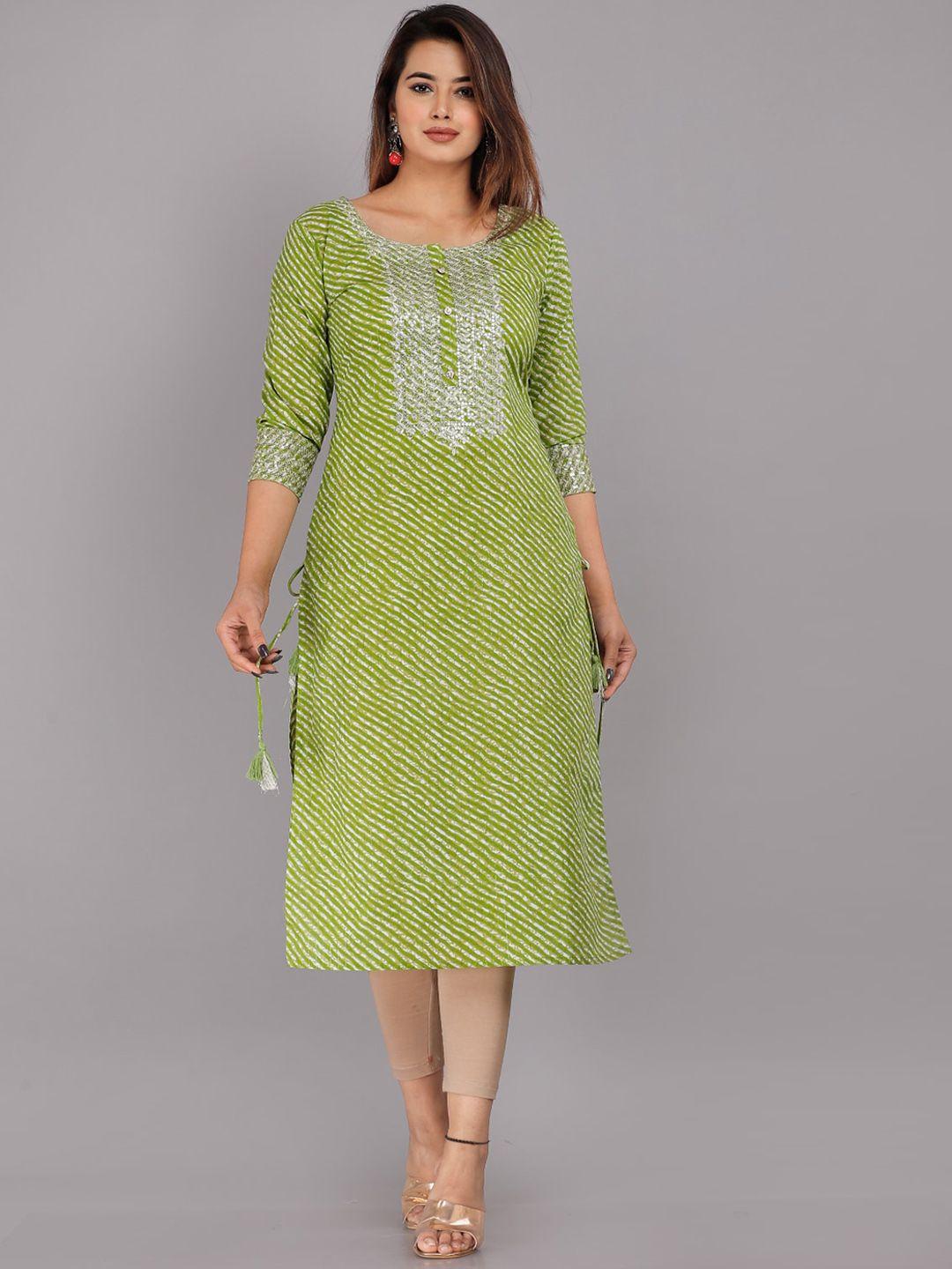 kalini leheriya round neck pure cotton kurta