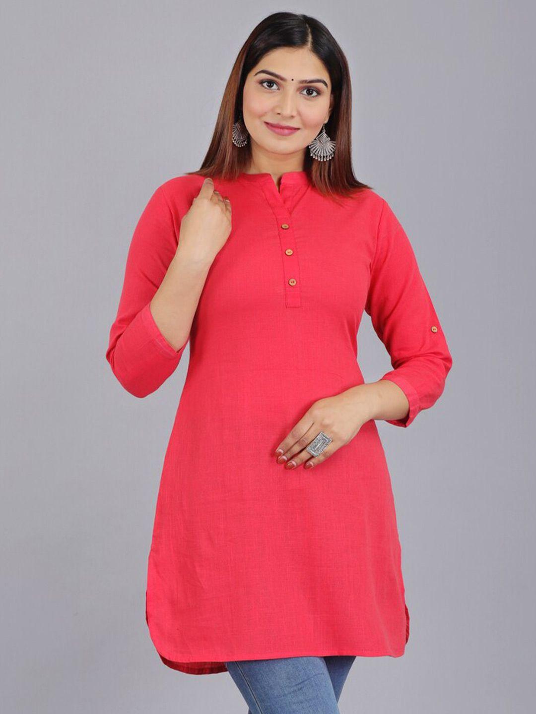 kalini mandarin collar pure cotton pathani kurti