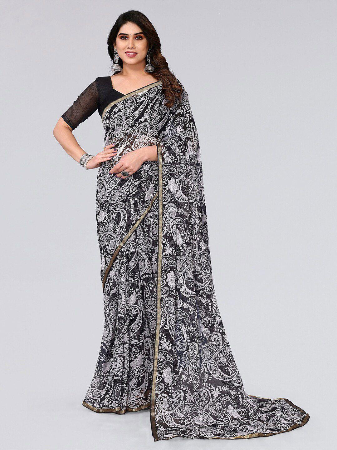 kalini paisley printed saree