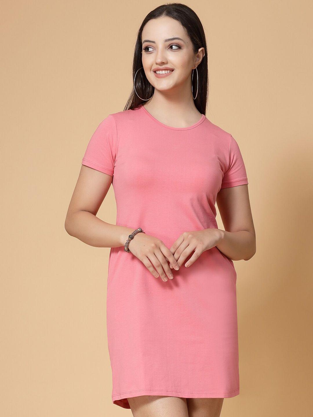 kalini pink a-line dress