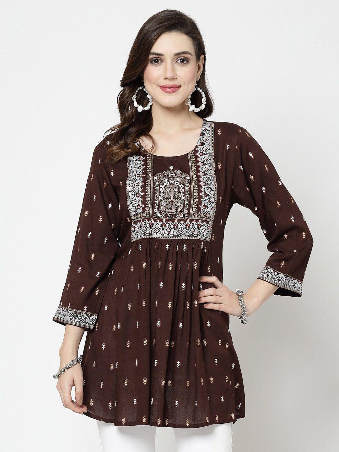 kalini printed ethnic tunic