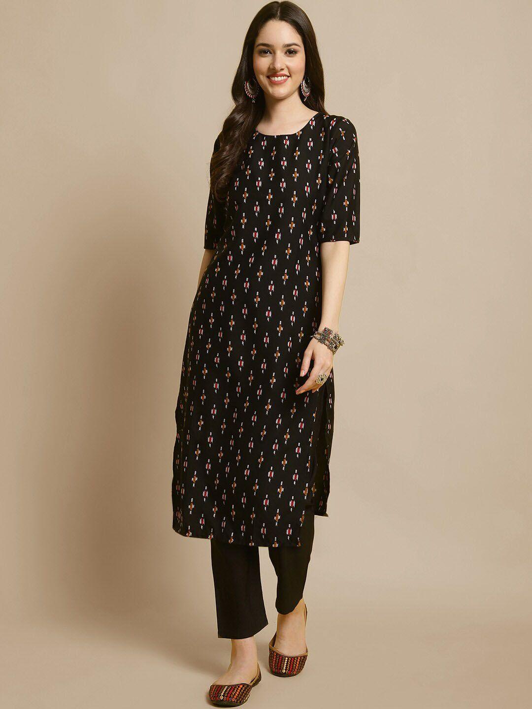 kalini printed kurta with trousers