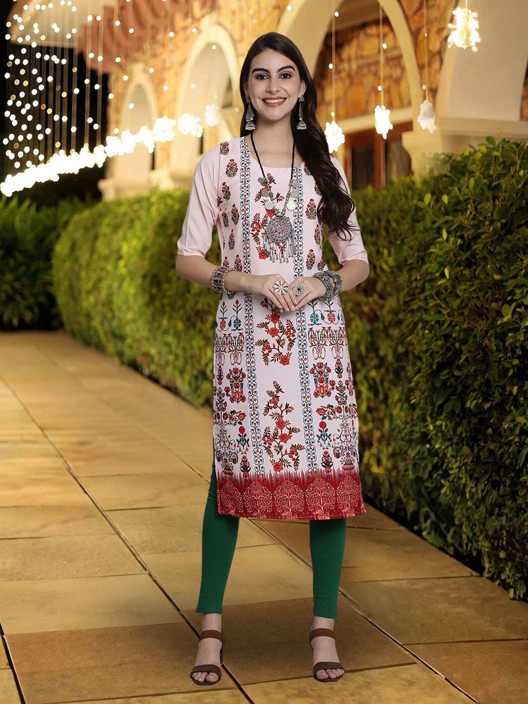 kalini printed straight kurta