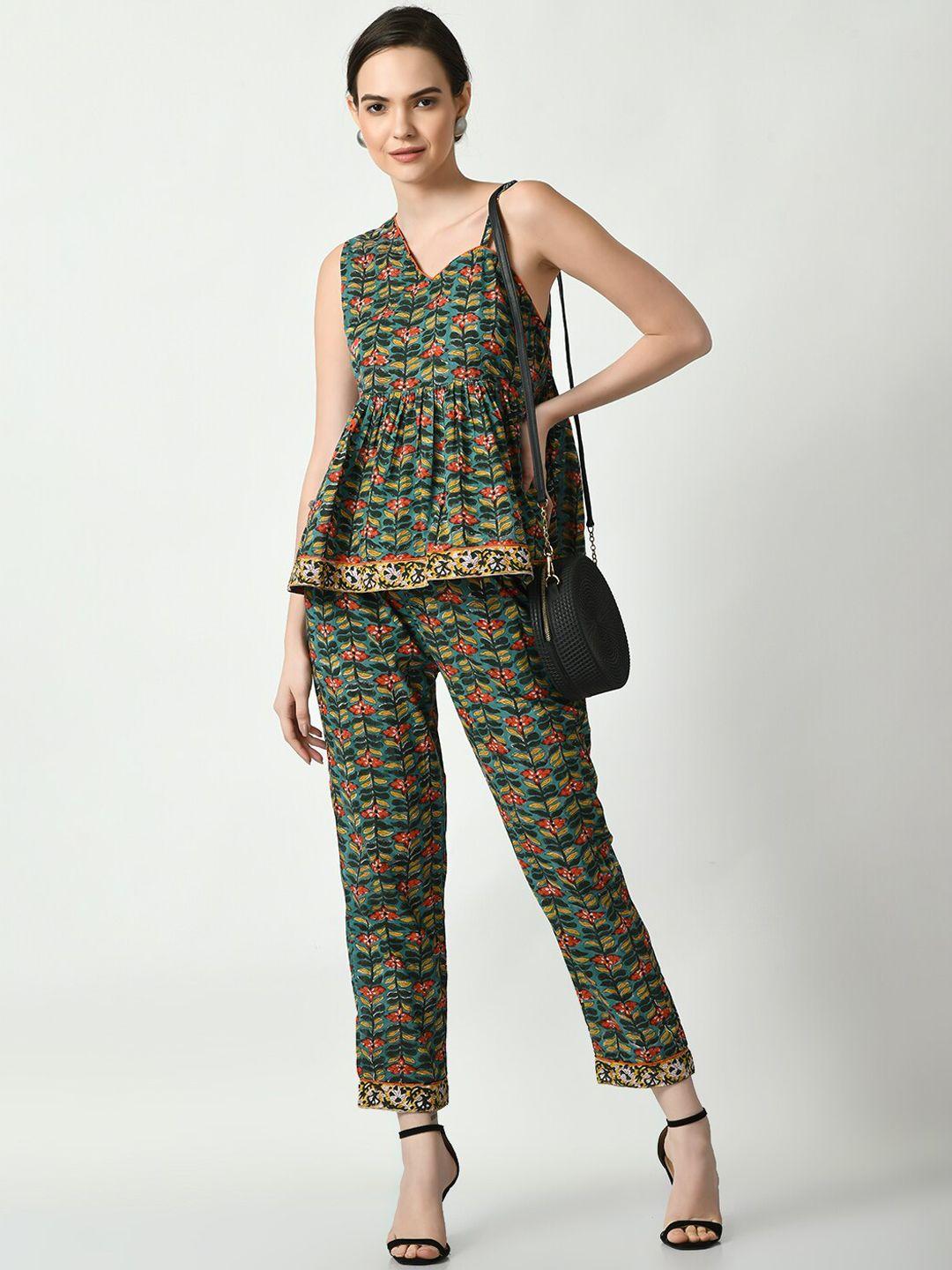 kalini printed two-piece co-ords