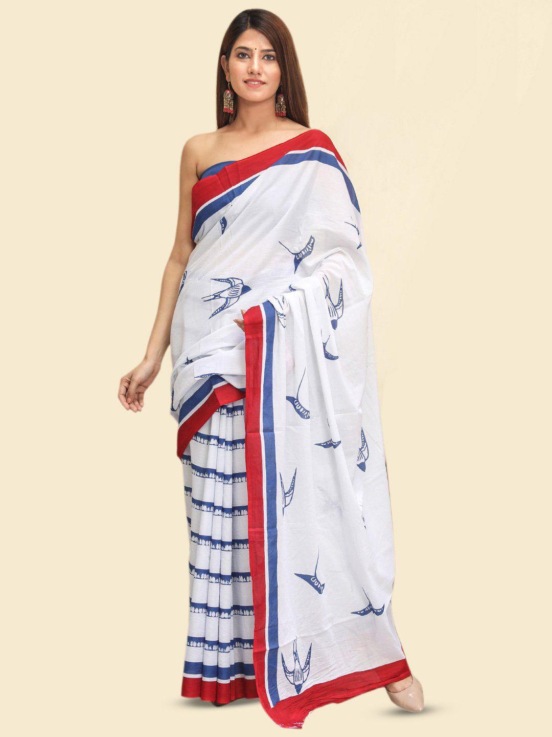 kalini pure cotton half and half saree