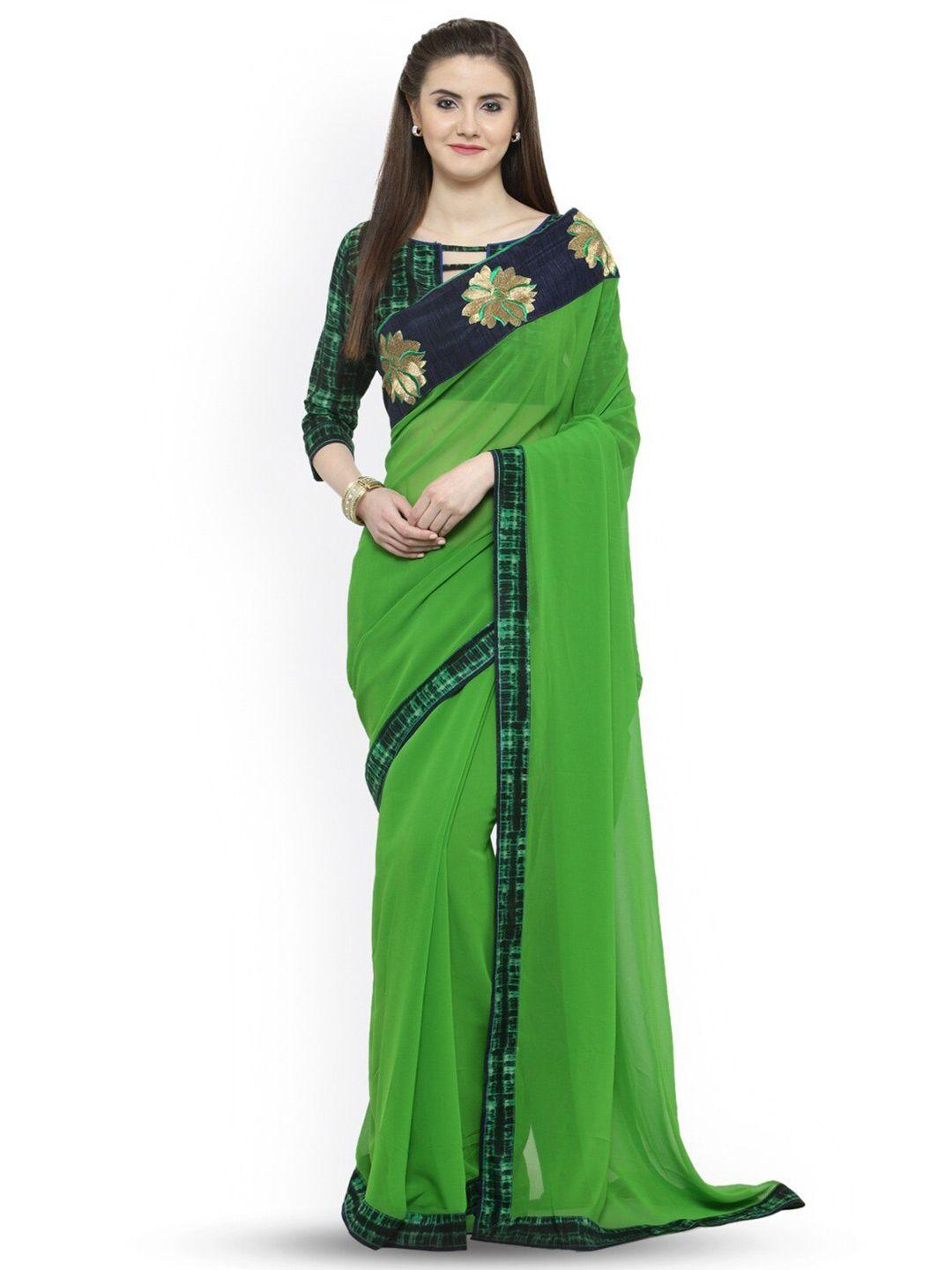 kalini saree with embroidered border