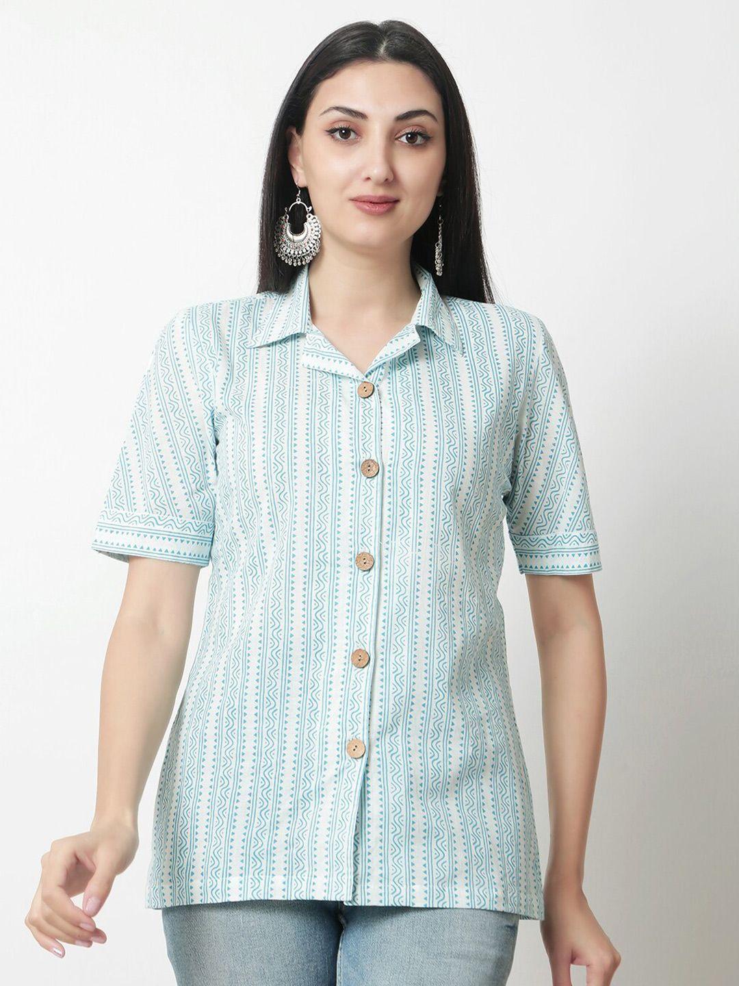 kalini striped cotton shirt