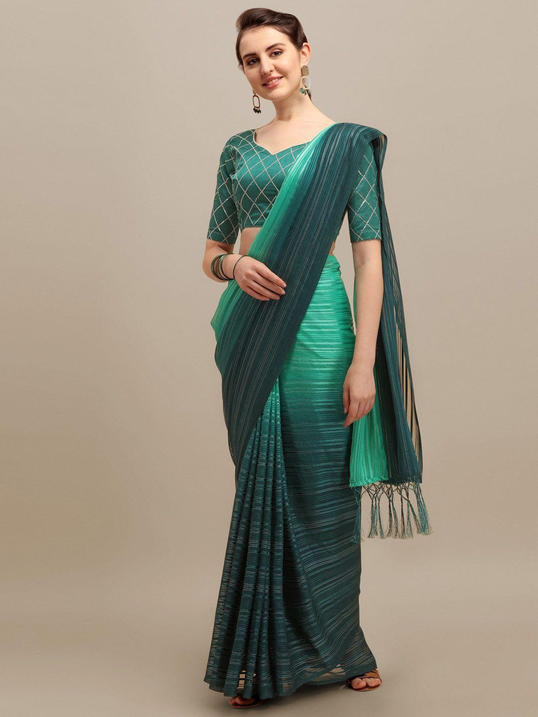 kalini striped ombre saree