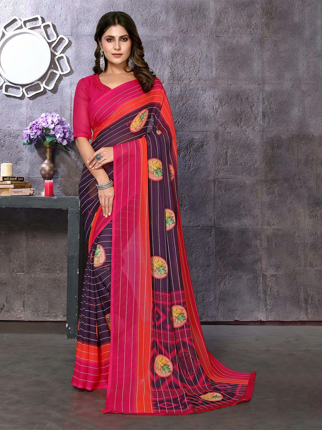 kalini striped saree