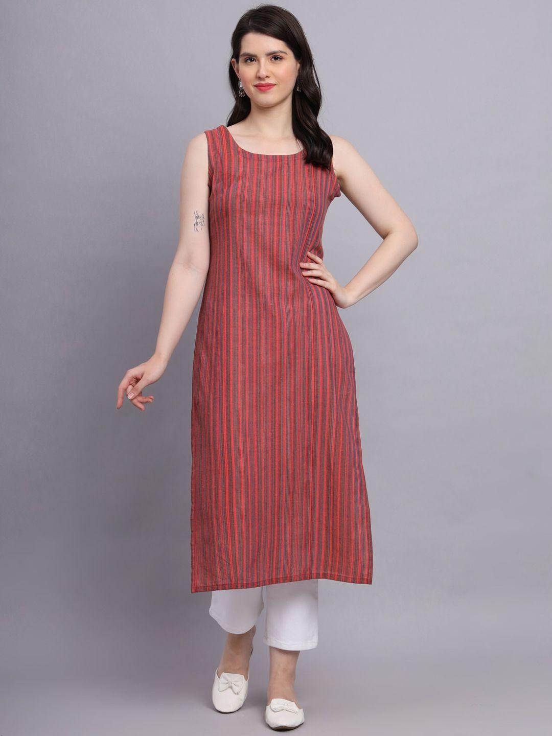 kalini striped straight kurta