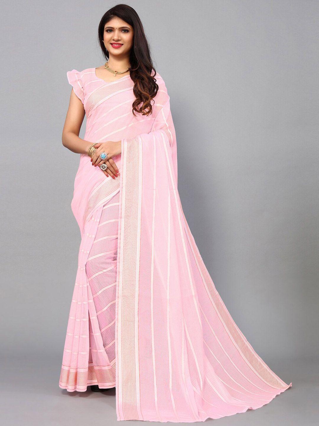 kalini striped zari saree