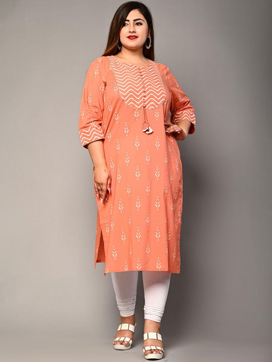 kalini women ethnic motifs embroidered thread work floral kurta