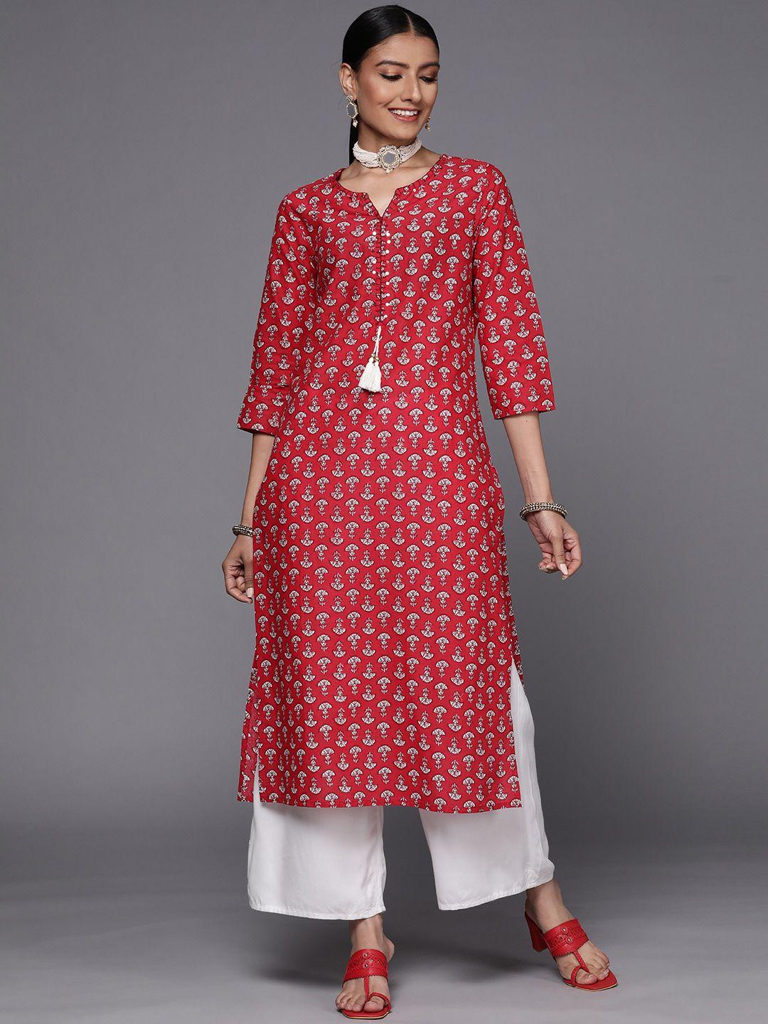 kalini women ethnic motifs printed gotta patti kurta