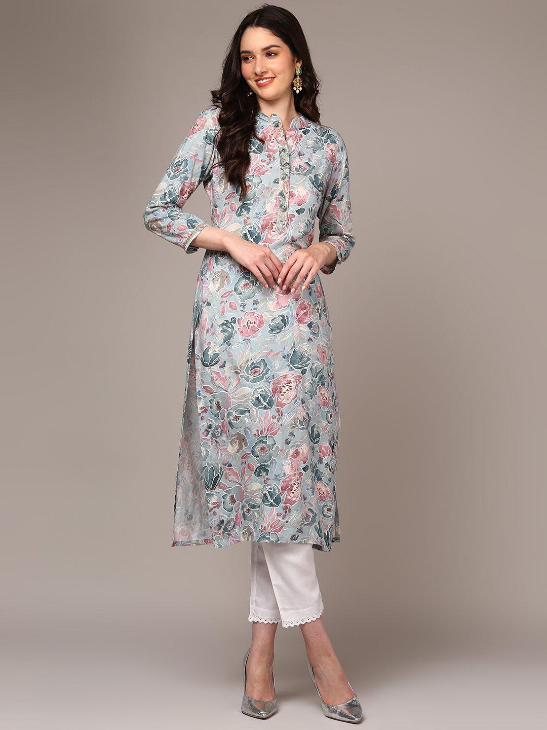 kalini women floral printed kurta