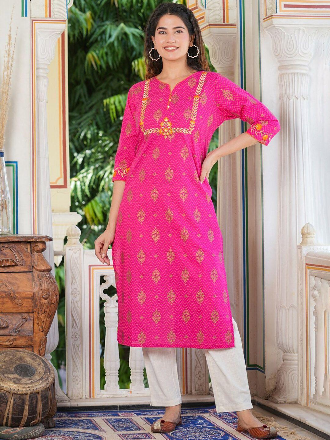 kalini women geometric printed kurta