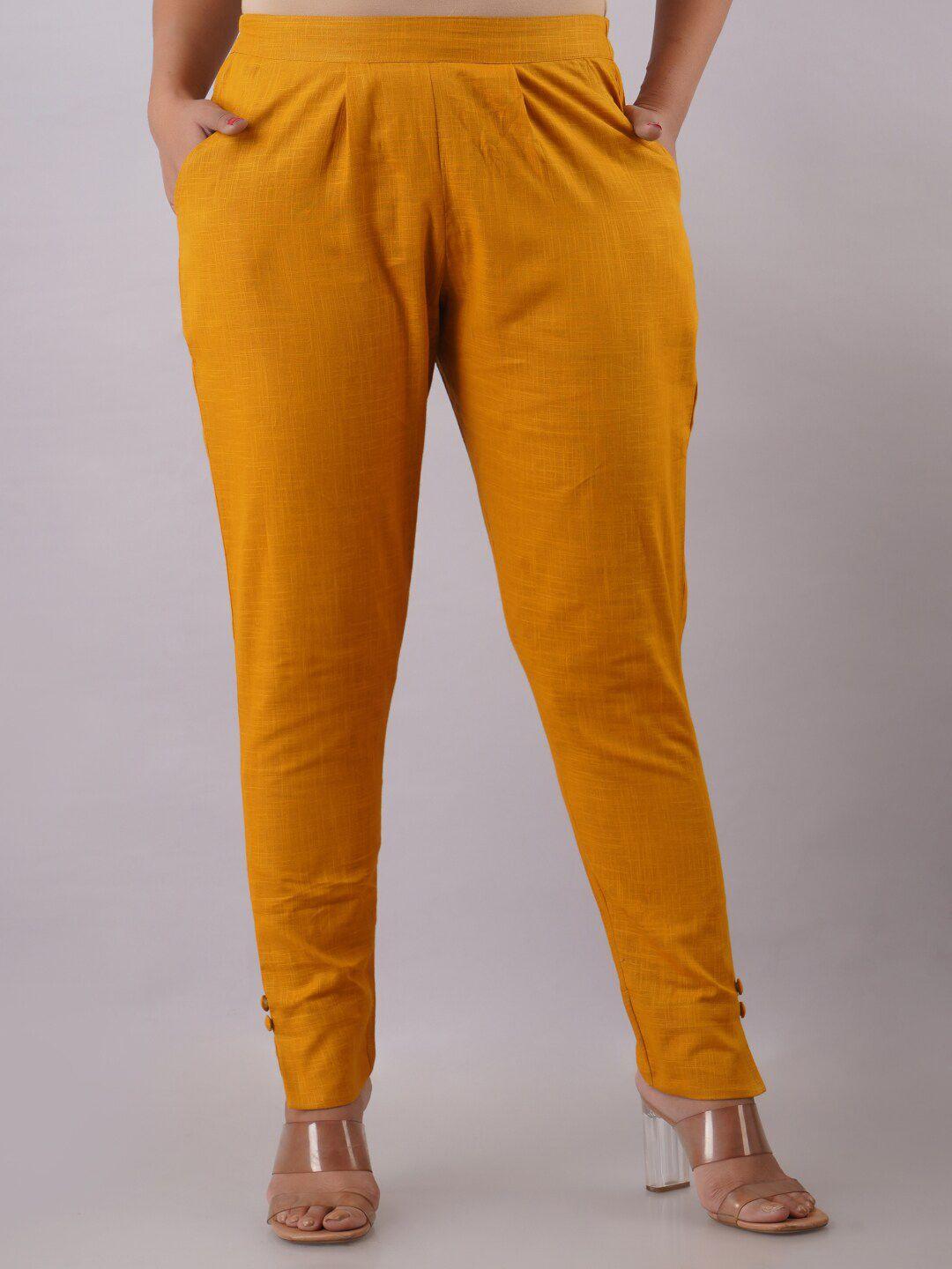kalini women yellow trousers