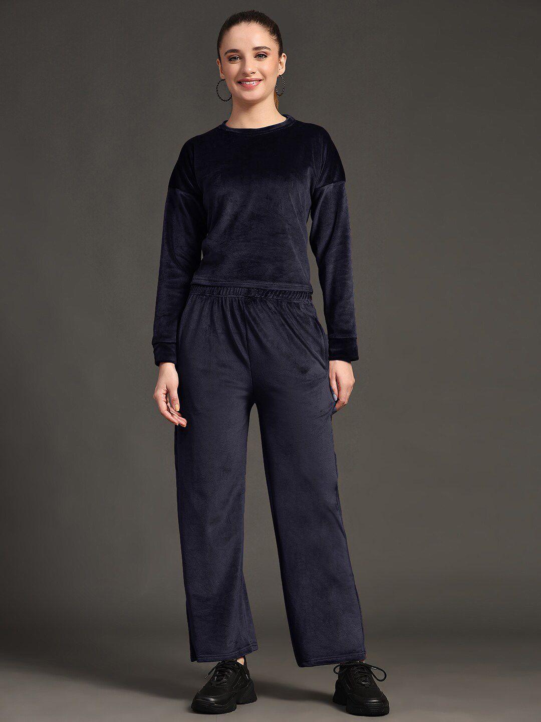 kalini woolen sweatshirt & trousers