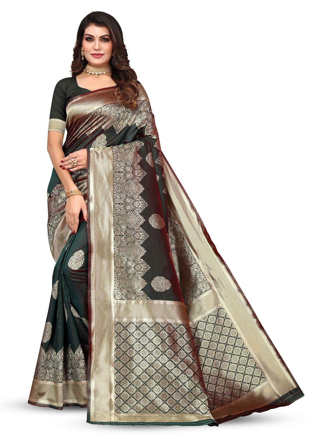 kalini woven design zari kanjeevaram saree