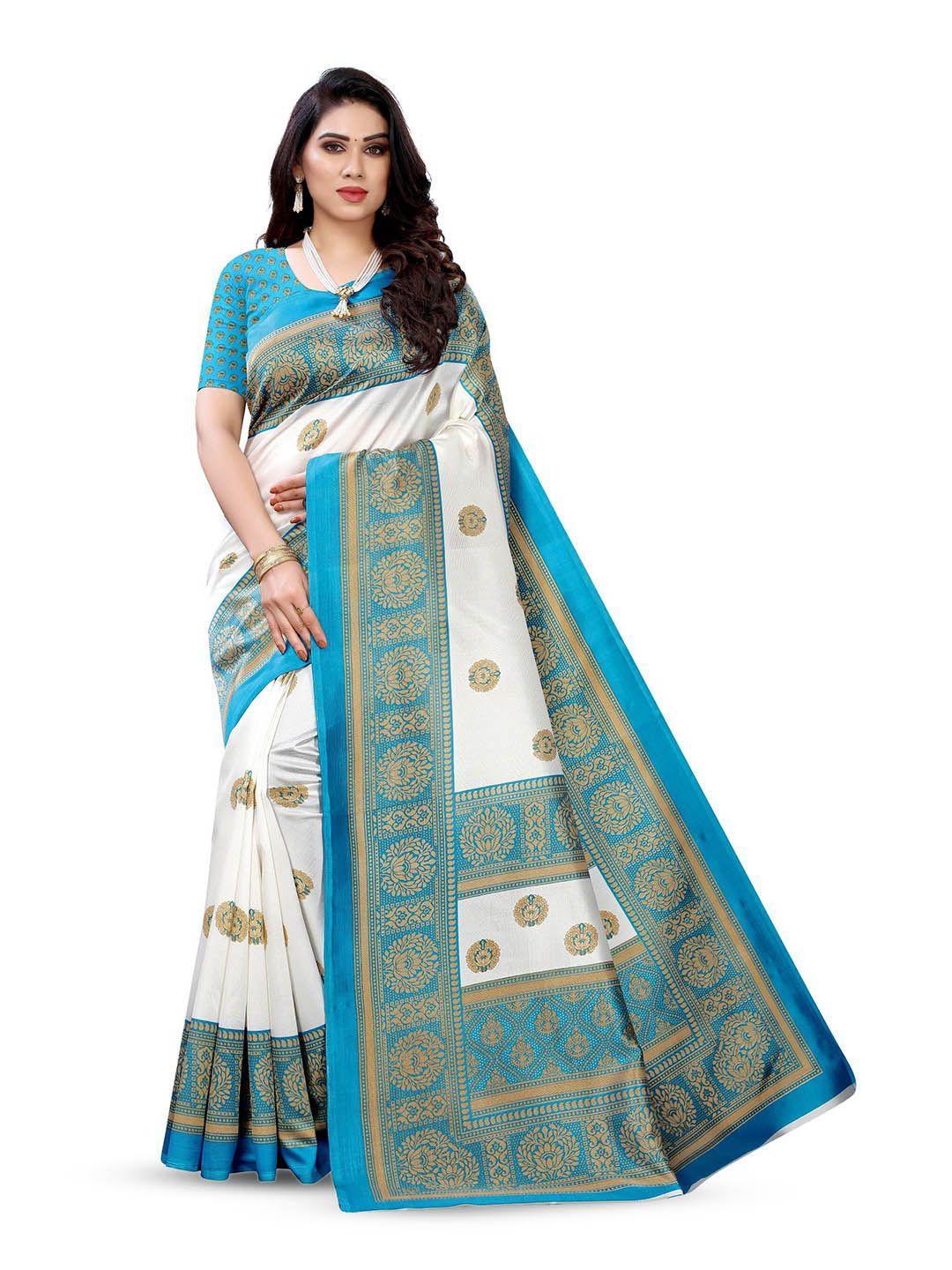 kalini woven design zari saree