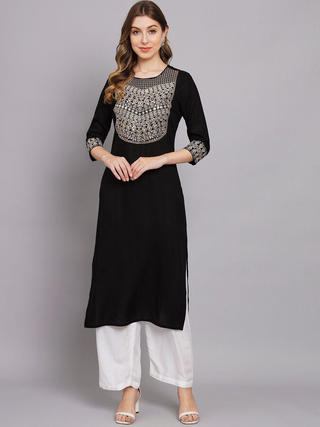 kalini yoke design embellished kurta