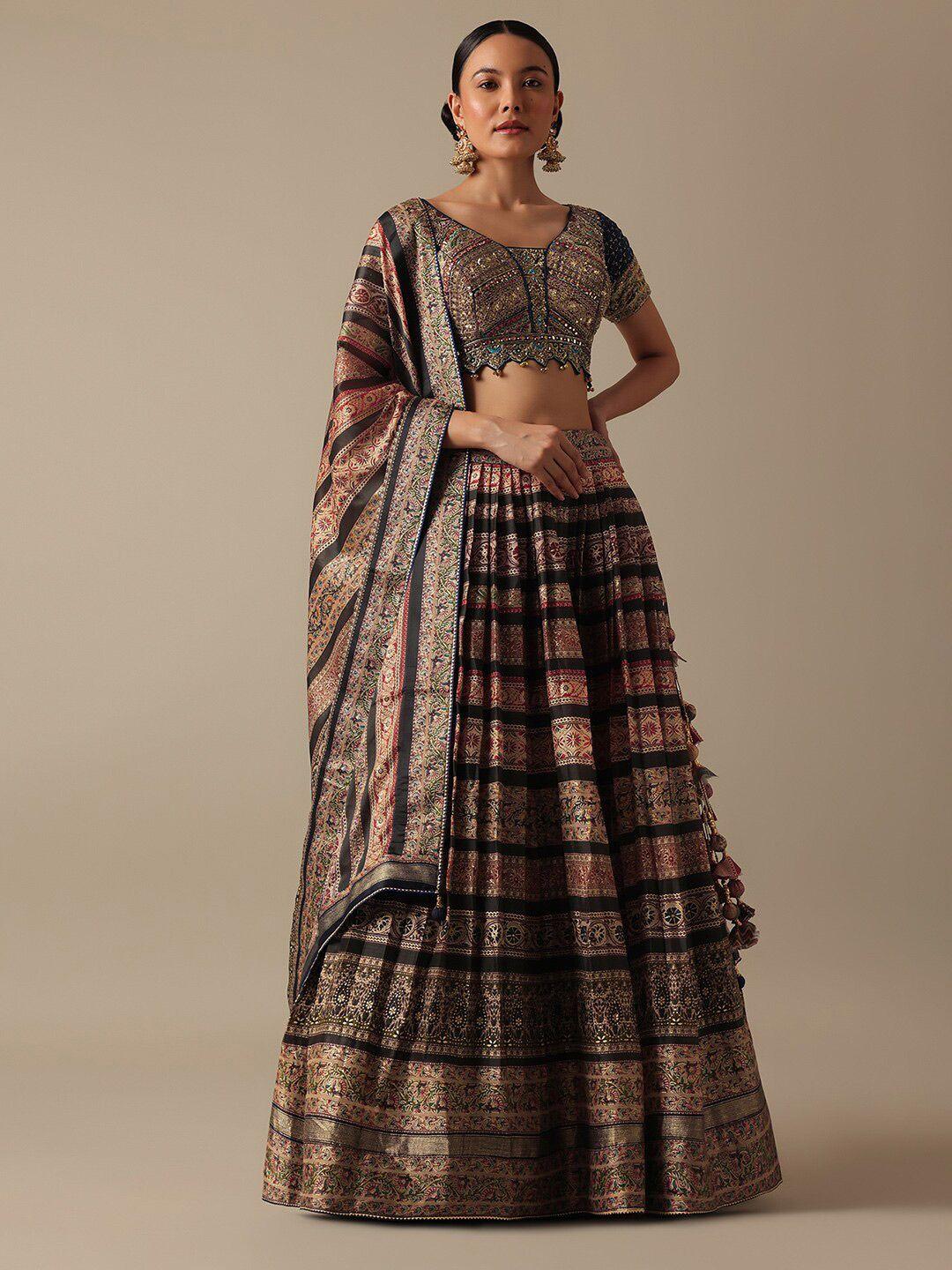 kalki fashion printed ready to wear lehenga & blouse with dupatta