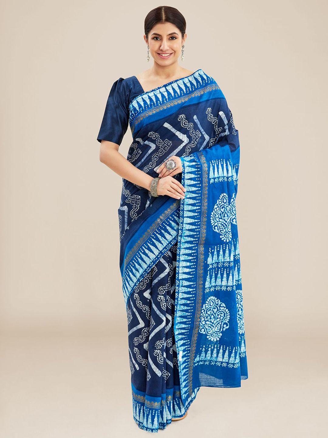 kalyan silks ethnic motifs printed saree