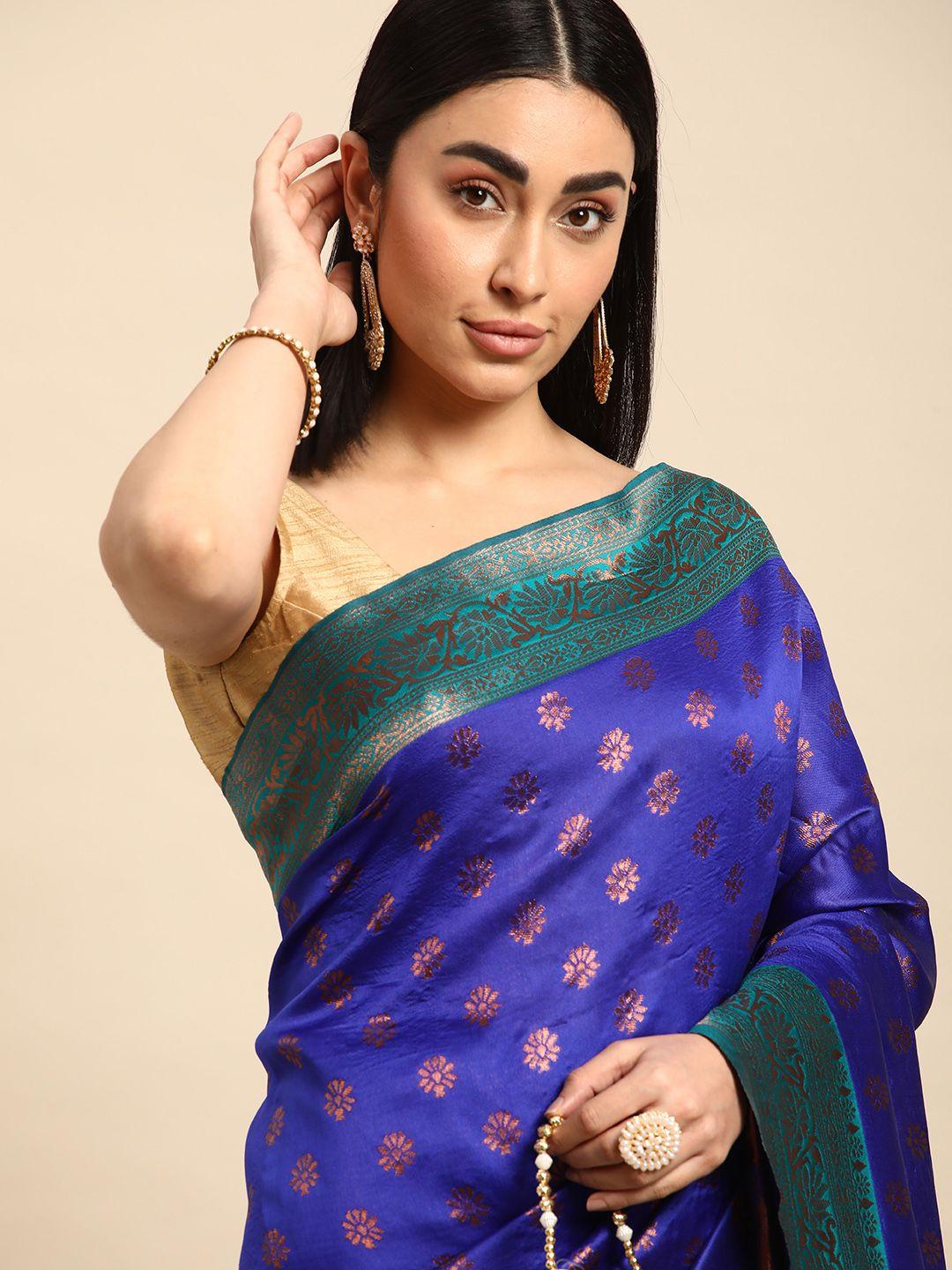kalyan silks floral woven design kasavu saree