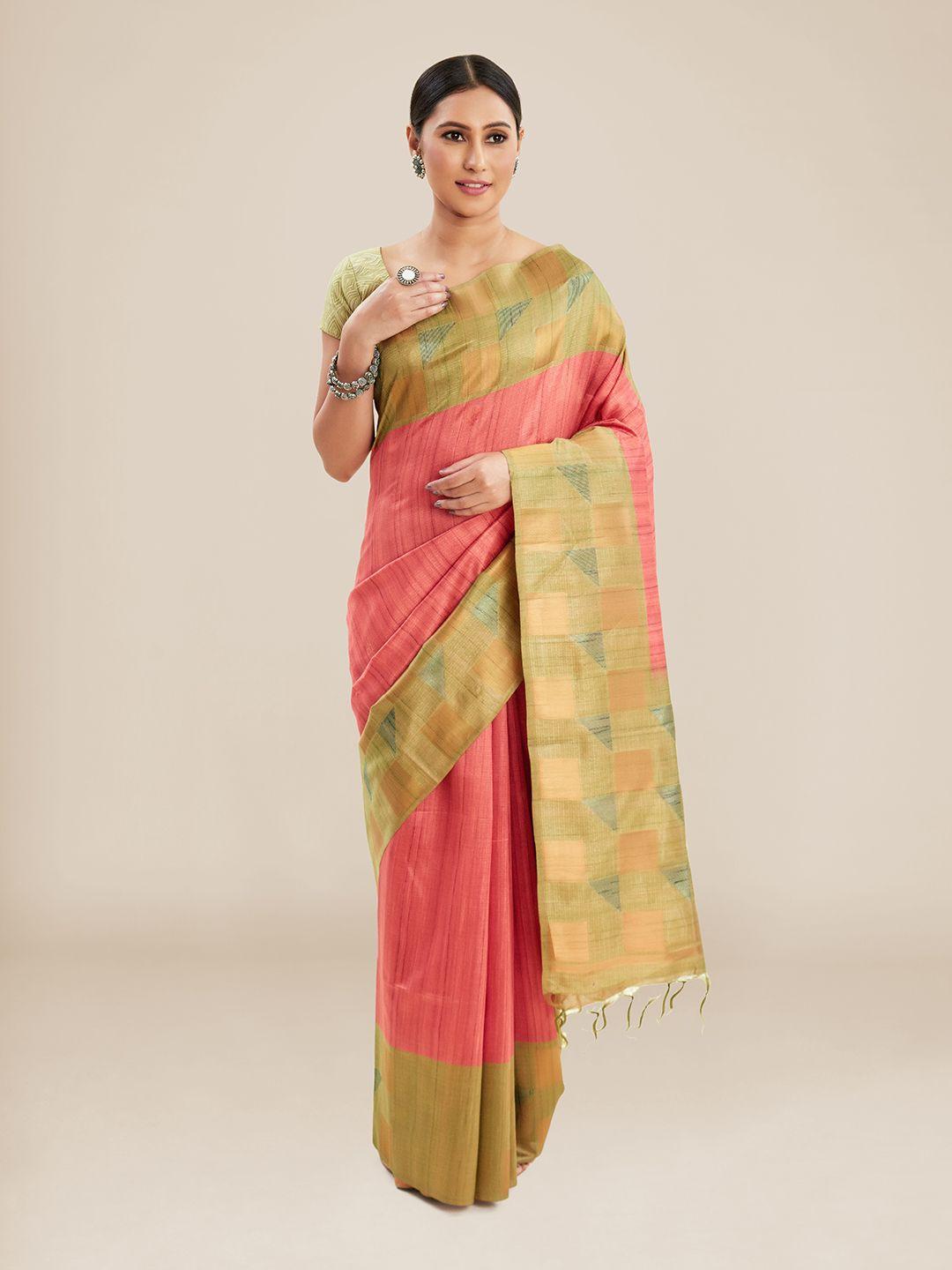 kalyan silks woven design kanjeevaram saree