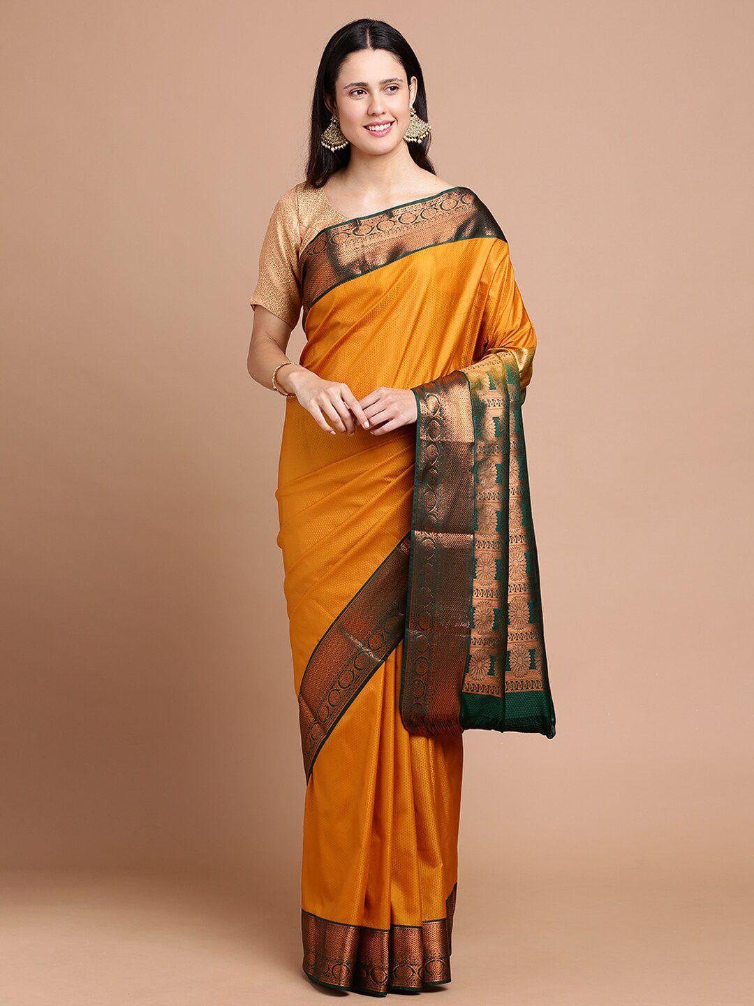 kalyan silks woven design zari silk cotton saree
