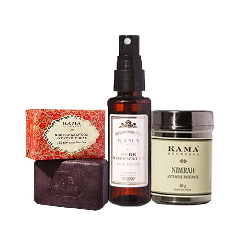 kama ayurveda acne-free care regime