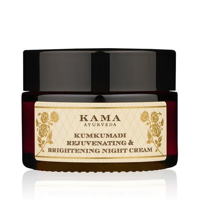 kama ayurveda kumkumadi rejuvenating & brightening night cream - 25 gm