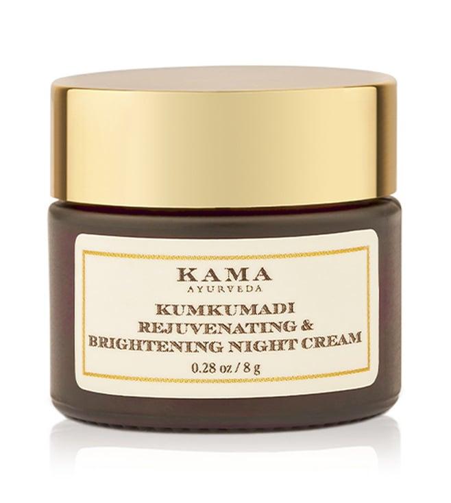 kama ayurveda kumkumadi rejuvenating & brightening night cream - 8 gm