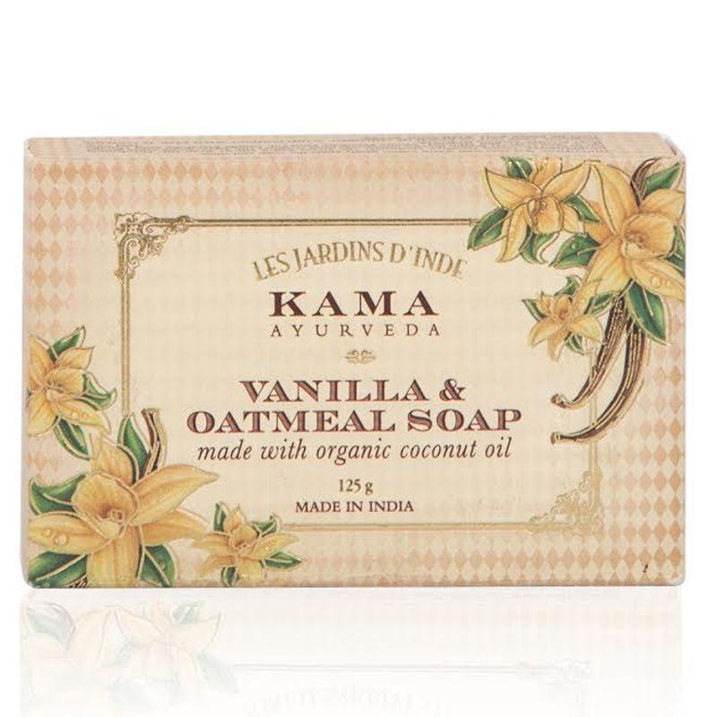 kama ayurveda vanilla & oatmeal soap