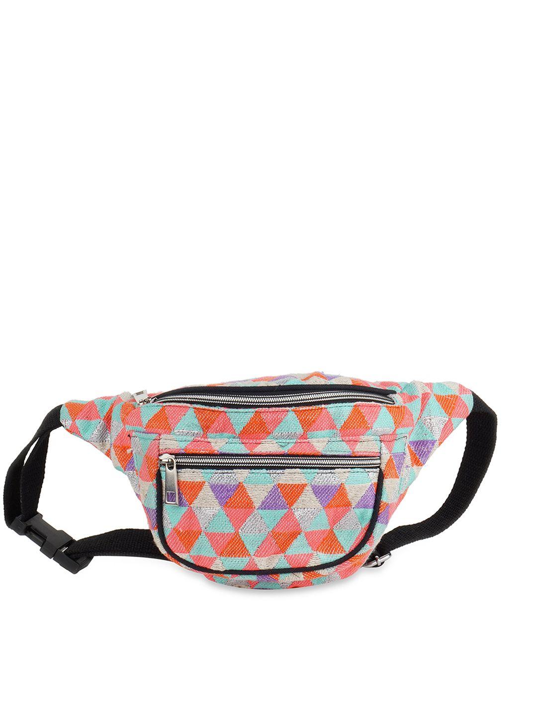 kanvas katha women  multicoloured bucket hobo bag