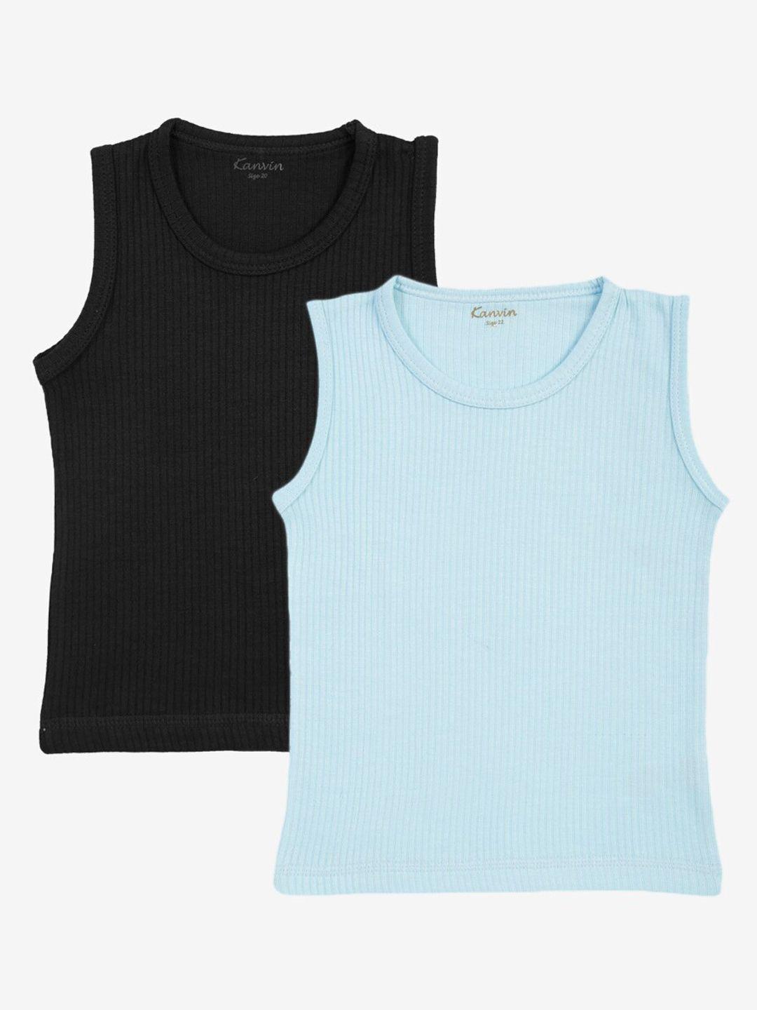 kanvin boys pack of 2 thermal tops