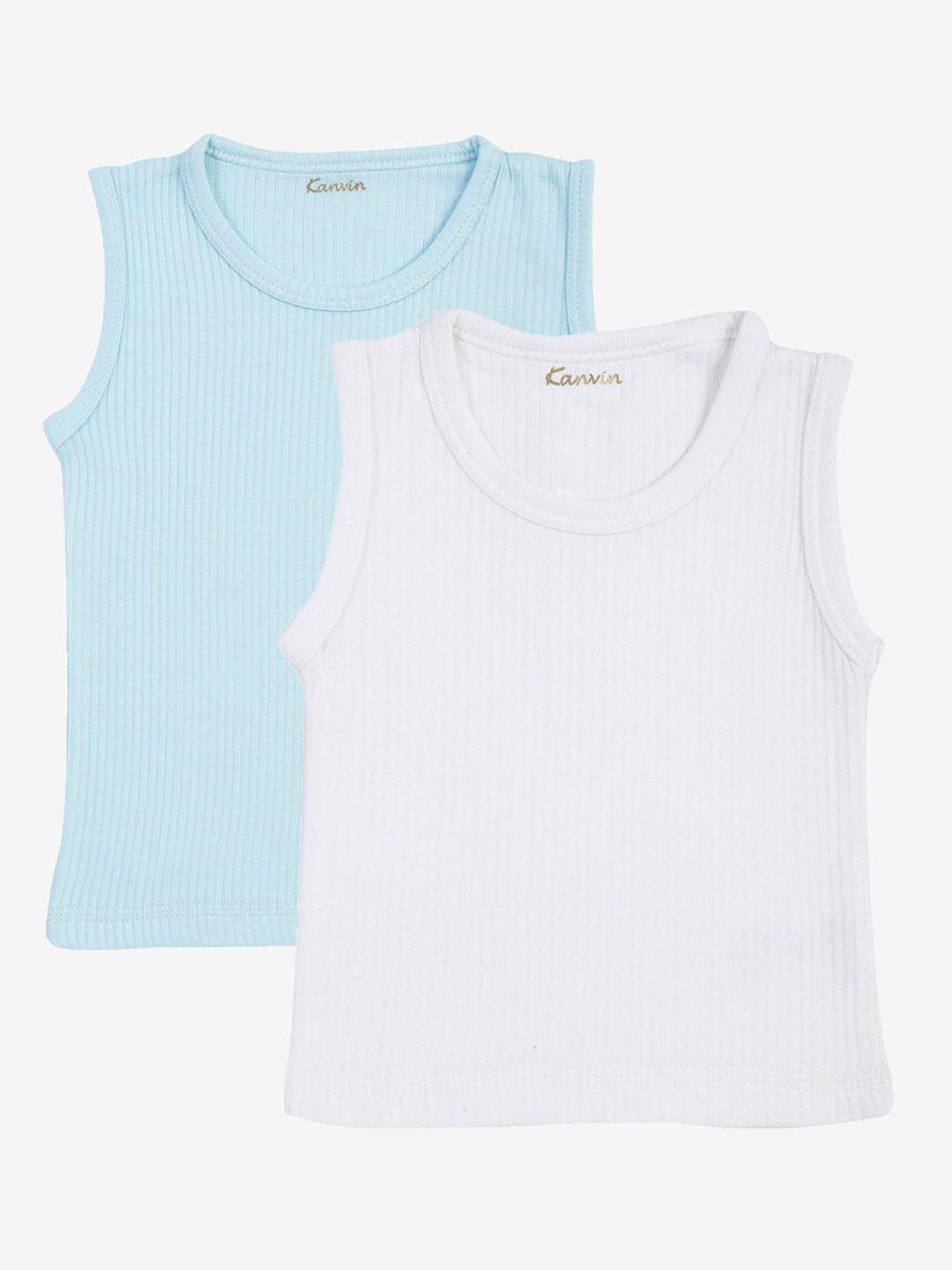 kanvin boys solid cotton  thermal tops