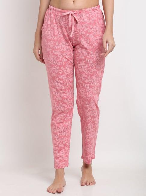 kanvin pink printed pyjamas