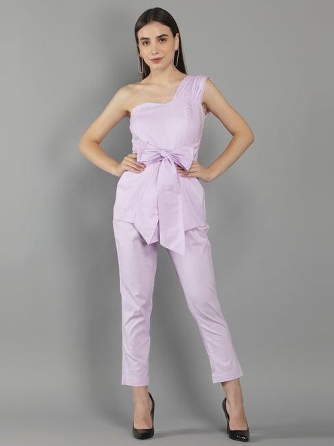 kaori by shreya agarwal lilac cotton jumpsuit