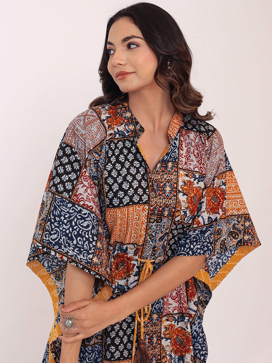 kaori by shreya agarwal geometric printed kurta