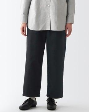 kapok blend tuck pants