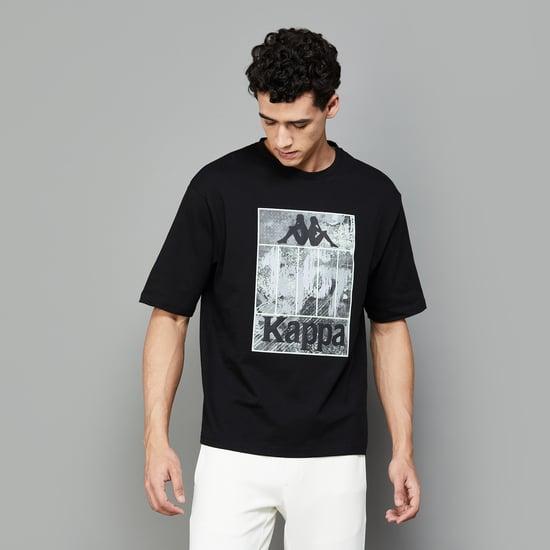 kappa men printed sports t-shirt